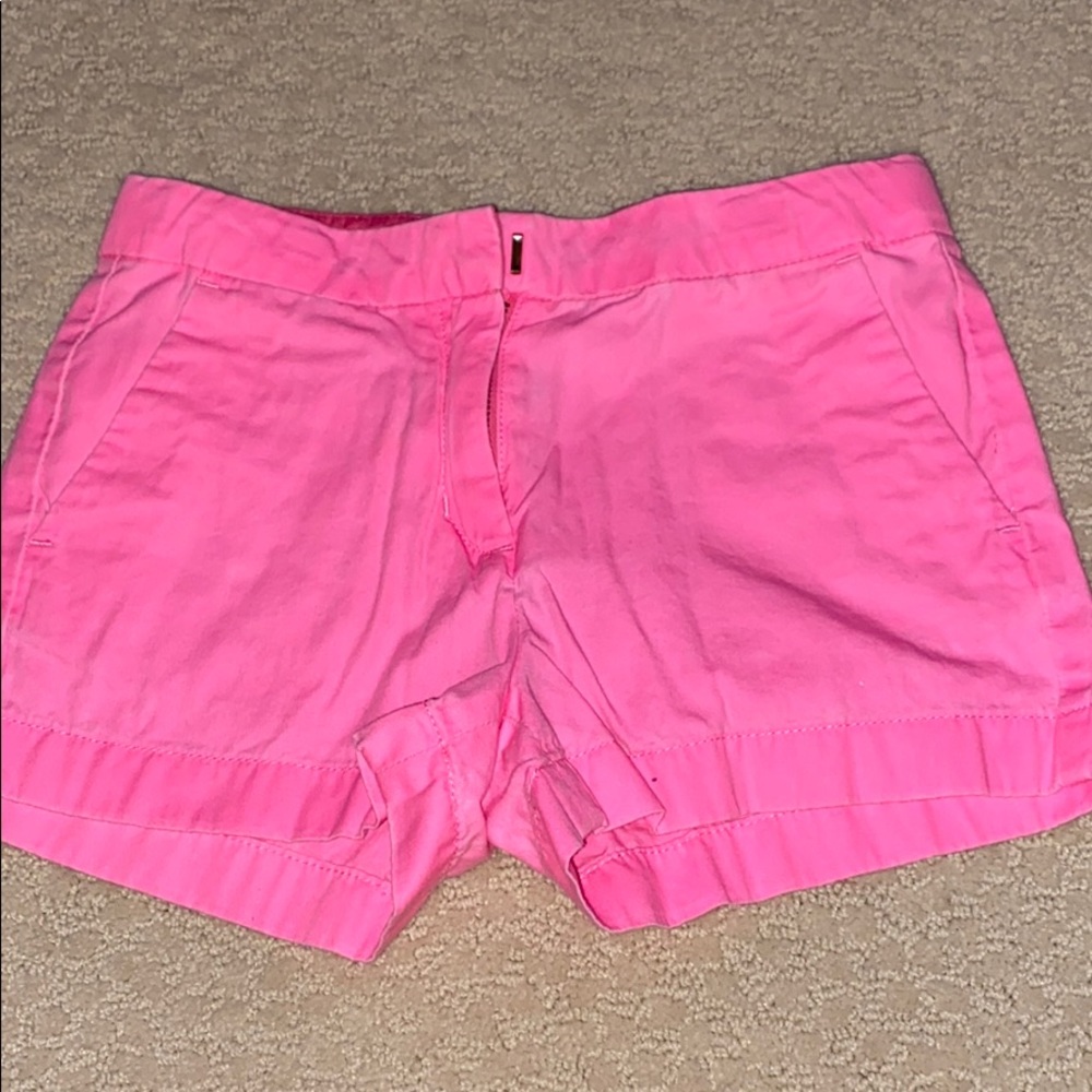 Crew cuts pink shorts